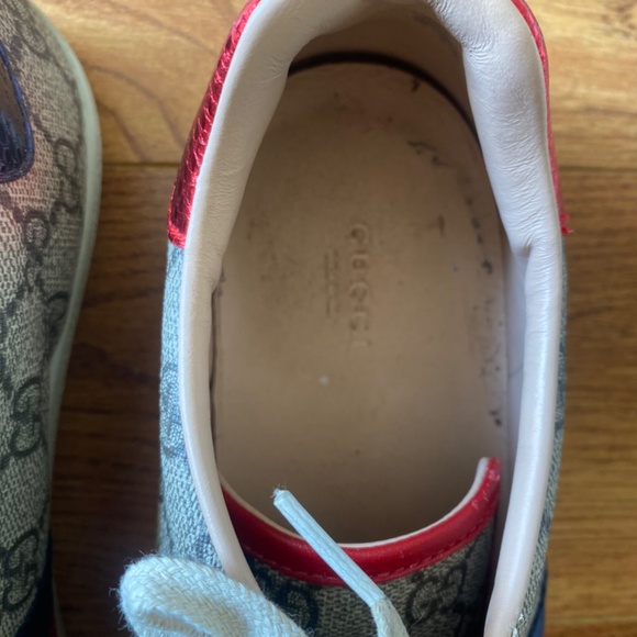 Gucci Ace GG Supreme sneakers men size 41 - Picture 8 of 11